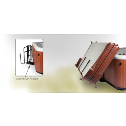 RotoSpa Cover Lifter caddy for Duo Dura Orbis Quatro hot tub spa Manufactured in the UK
