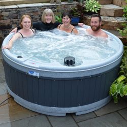RotoSpa Orbis 4-5 person hot tub spa Large with jets hard shell Manufactured in the UK